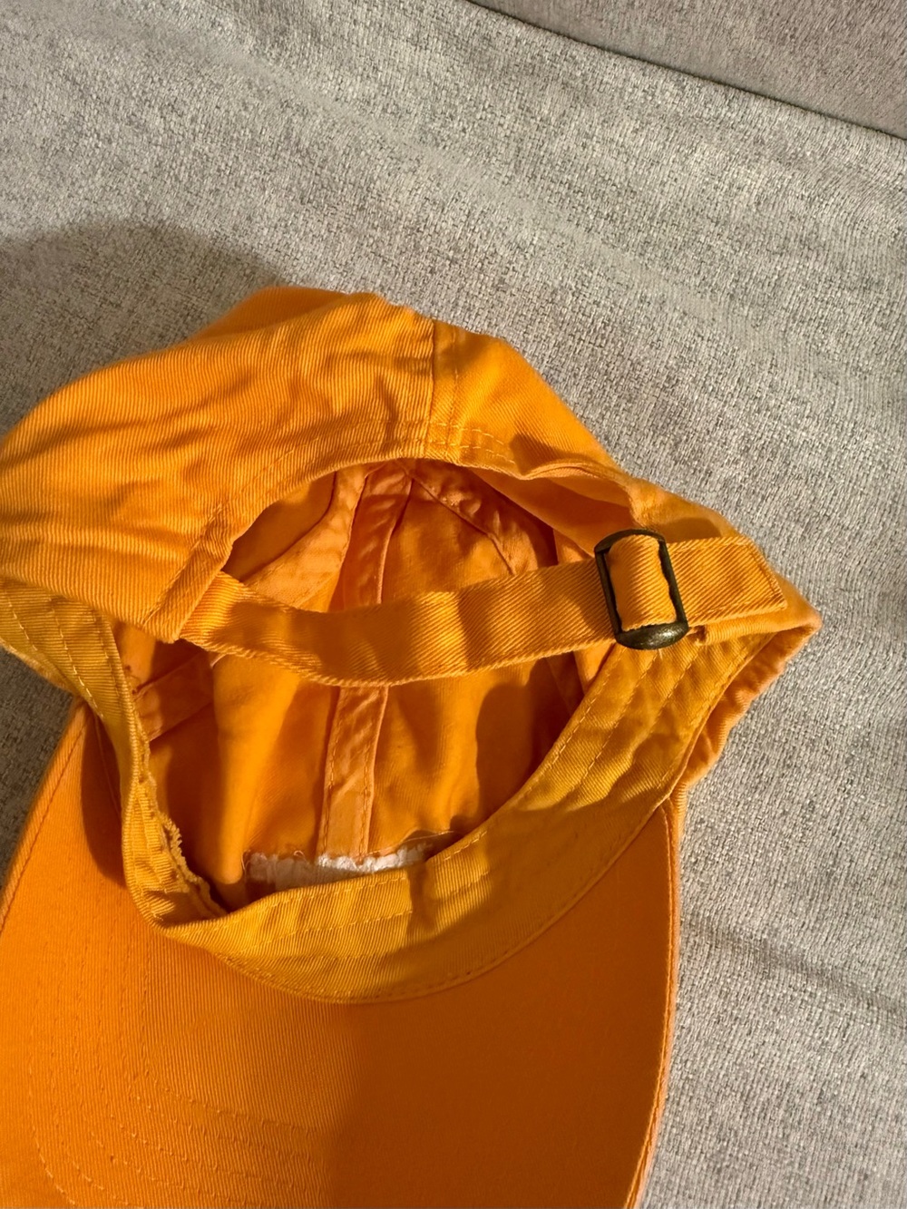 Halfdays Orange Baseball Cap - Picture 2 of 3